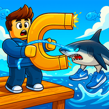 Obby: Magnetic fishing. The Island Tycoon