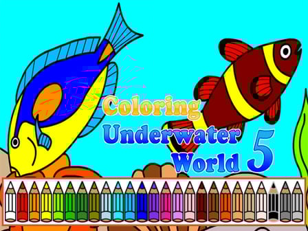 Coloring Underwater World 5