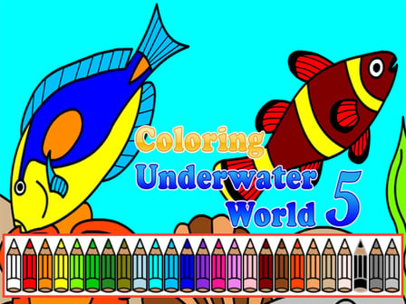 Coloring Underwater World 5