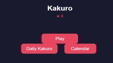 Kakuro - Screenshot 1
