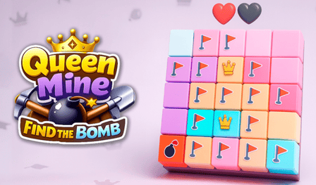 Queen Mine Find the Bomb