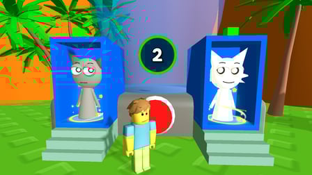 Blend Sprunki in Mixer 3D Obby: Create Your Own Sprunki - Screenshot 4