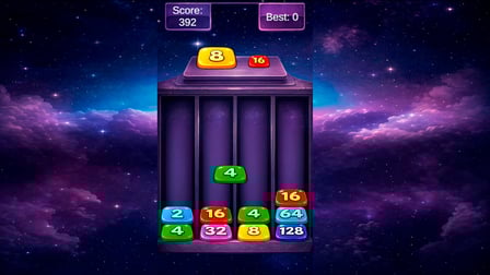 Stack 2048 - Screenshot 1