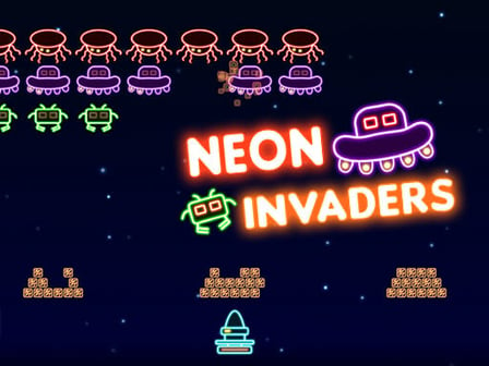 Neon Invaders Classic