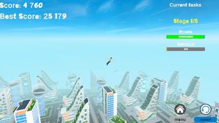 Flying Poor Guy - Screenshot 4