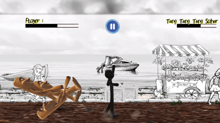 Stickman VS Italian Brainrot Fighters - Screenshot 1
