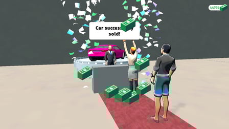 Merge Car Auction 3D! - Screenshot 4