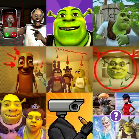 Jeux de Shrek