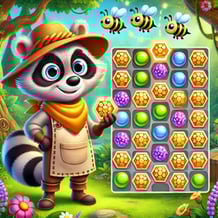 Raccoon apiary - Three in a row