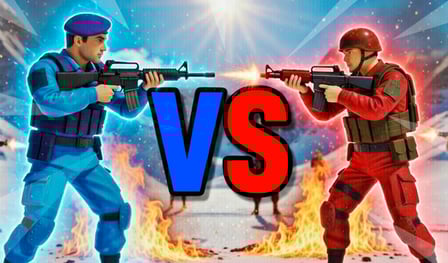 War of the Red and Blue Soldiers: Shooter