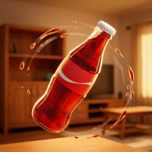 Jumping Bottle 3D