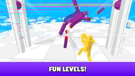 Ragdoll Battle Royale! Throw Down the Enemy! - Screenshot 1