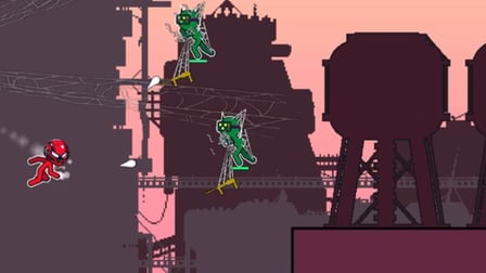 Stick Spider Superhero: Web Shot - Screenshot 2