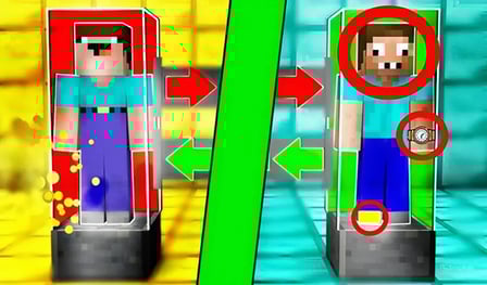 Spot the difference game - Noob