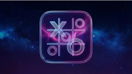 Tic Tac Toe Pro: Aurora Edition