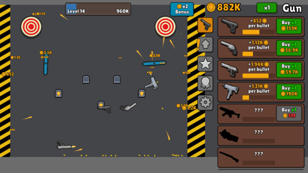 Gun Bounce Idle - Screenshot 1