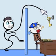 Stickman Troll- Thief Puzzle