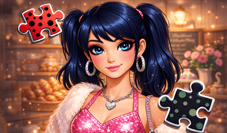 LadyBug Fashion Puzzles