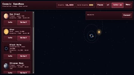 Cosmic Sandbox - Screenshot 2