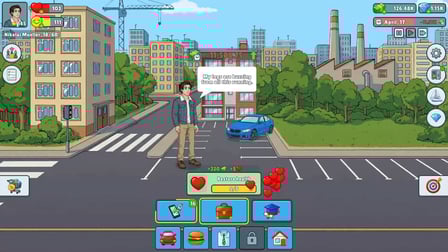 Life Simulator: Road to Riches - Screenshot 3