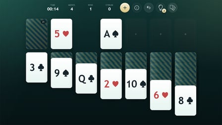 North Klondike Solitaire - Screenshot 2