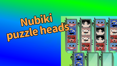 Nubiki Puzzle Heads