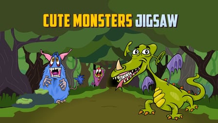 Fun Monsters Jigsaw