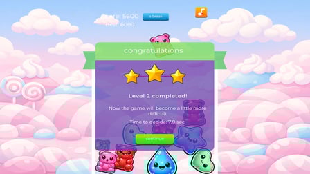 Merge gummy bears! Enjoy - Screenshot 3