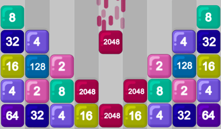 Würfelzusammenführung 2048