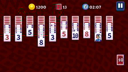 Classic Solitaire: Spider - Screenshot 1