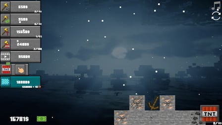 Destroy the skyblock - Mine MOD! - Screenshot 1