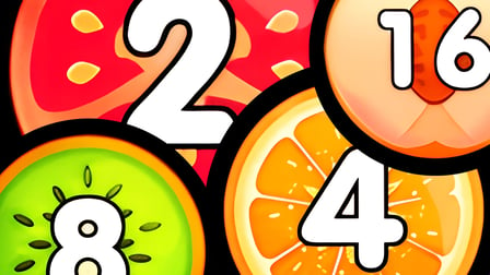 Merge Balls Shooter 2048 Connect Fruits