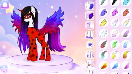 Pony Creator - dress up game for girls - Screenshot 2