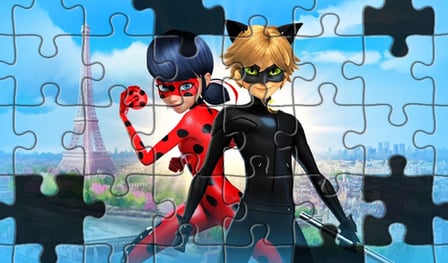 Super Puzzle: Lady Bug and Super Cat