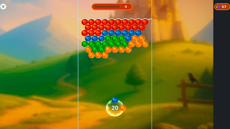 Bubble Shooter in 2048! - Screenshot 1