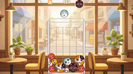 Cat Balls: Merge Puzzle - Screenshot 2