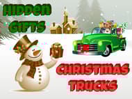 Christmas Trucks Hidden Gifts