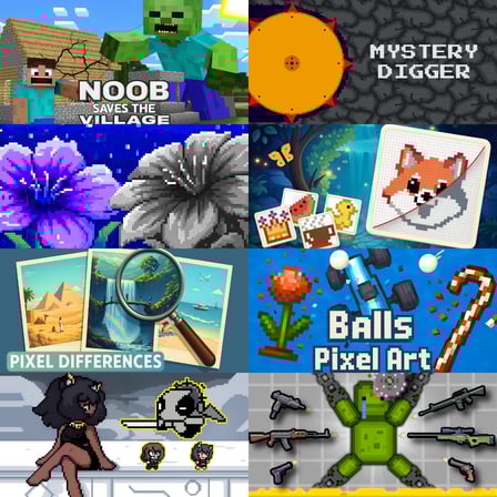 Pixel Art Games