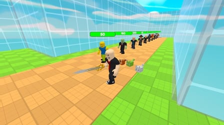 Obby: The Strongest Swordsman - Screenshot 1