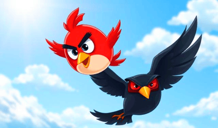 Birdie, fly!