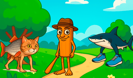 Animales Italianos Geniales. Clicker Loco