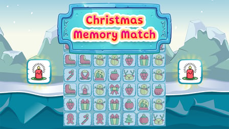 Christmas Memory Match