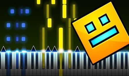 Geometry dash piano