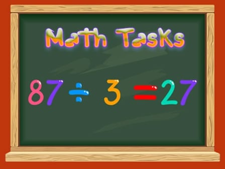 Math Tasks -True or False