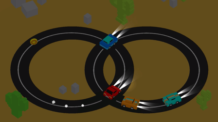 Circle Car Crash 3D - Screenshot 1