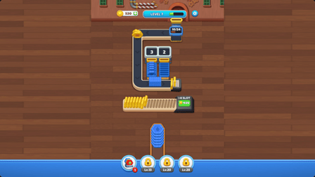 Wood Hexa Factory! - Screenshot 1