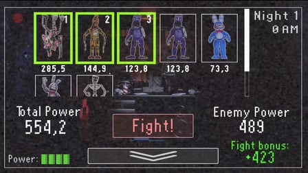 FNAF Merge: The Battle of the Animatronics - Screenshot 7