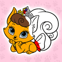 Kitten Coloring Book for Girls