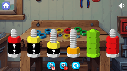 Bolts and nuts sorting - Screenshot 2