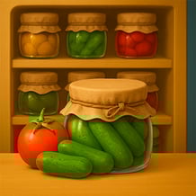 Lightly salted cucumbers: 2048!